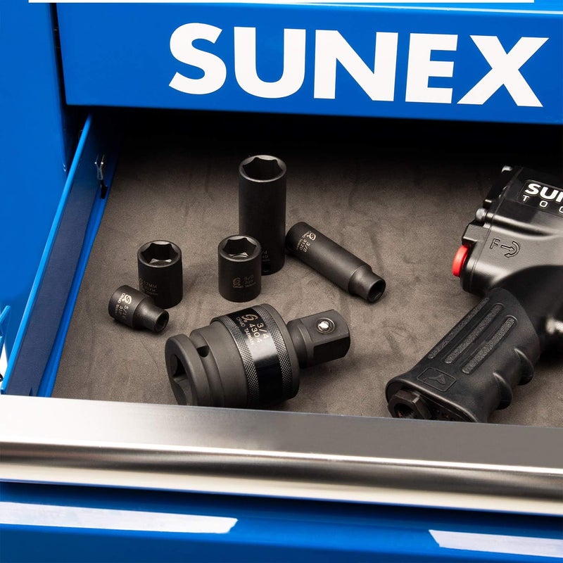 Sunex 4304 Universal Impact Joint, 3/4 Inch Drive, Cr-Mo Steel with Radius Corner Design - Image 5
